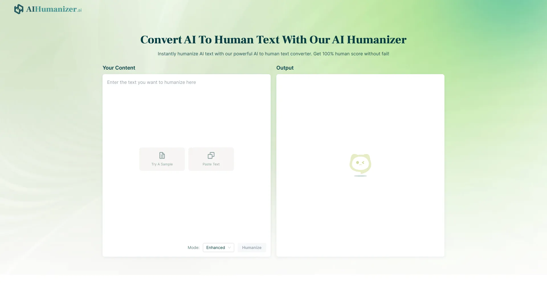 AI Humanizer screenshot