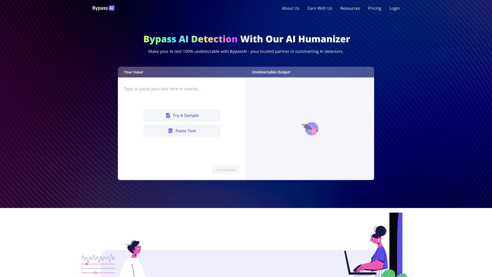 BypassAI screenshot
