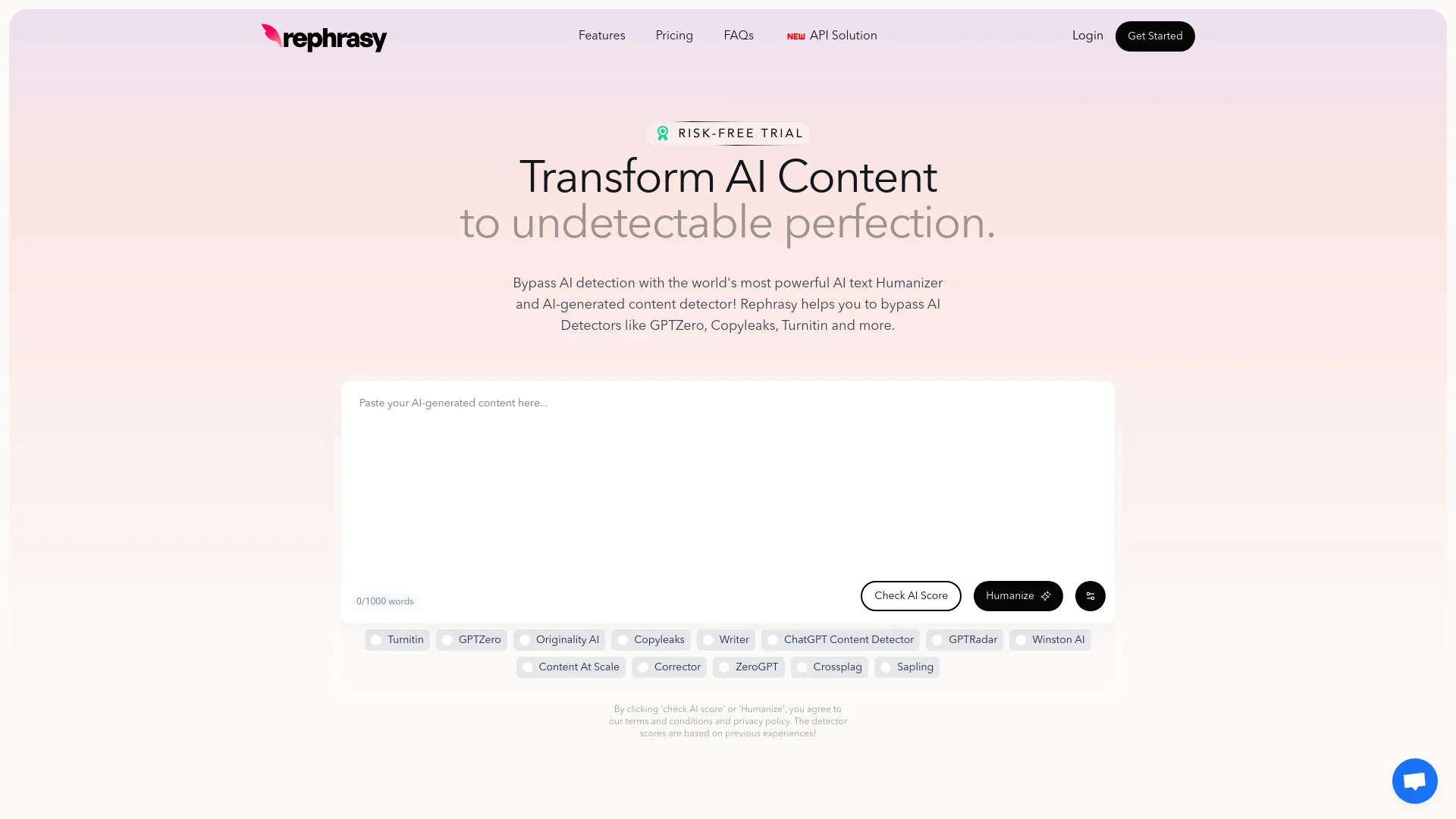 Rephrasy screenshot