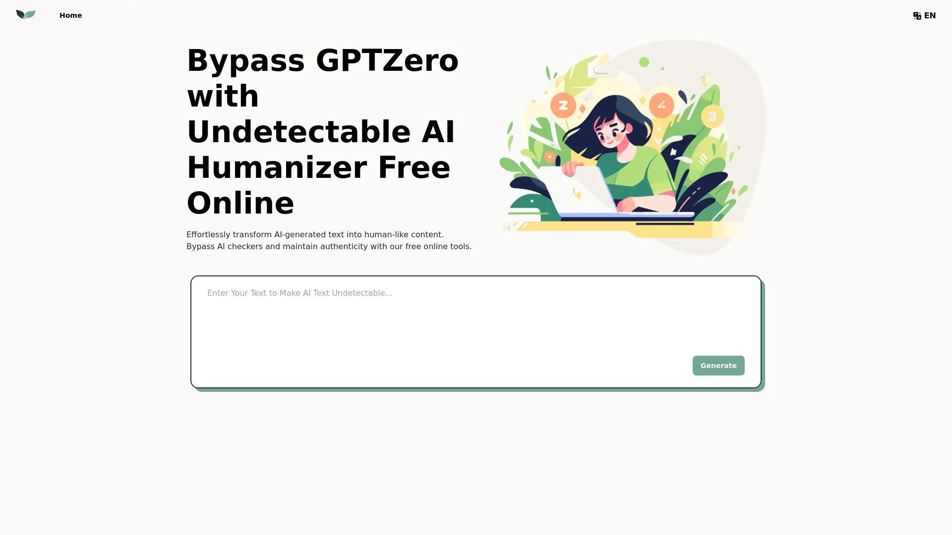 UndetecableGPT.ai: Bypass AI Detection with AI Humanizer Free Online screenshot