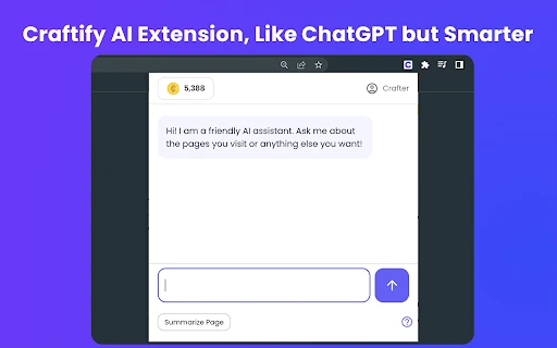 Craftify AI Extension screenshot
