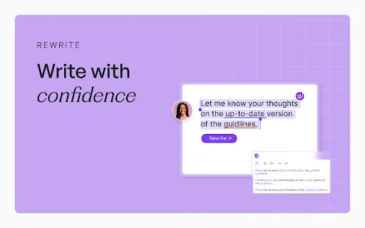 Wordtune screenshot