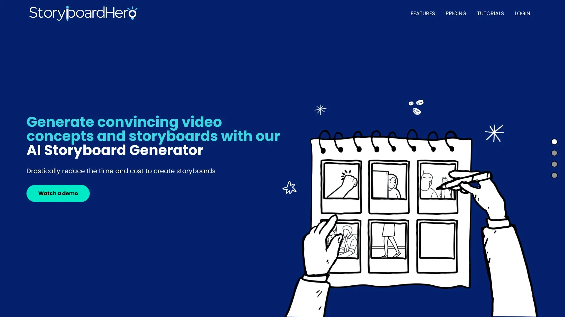 Storyboard Hero screenshot