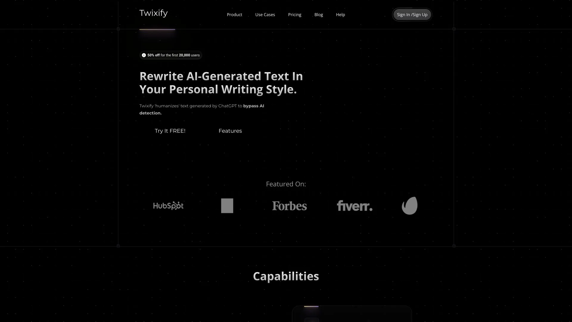 Twixify screenshot