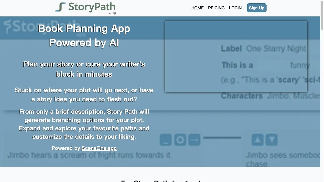 Story Path screenshot