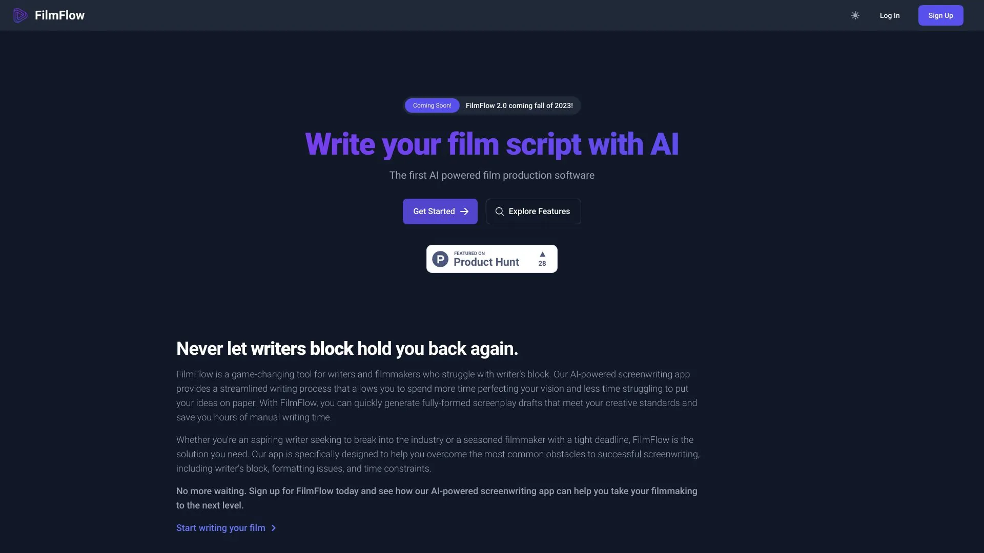 AI Filmmaking screenshot