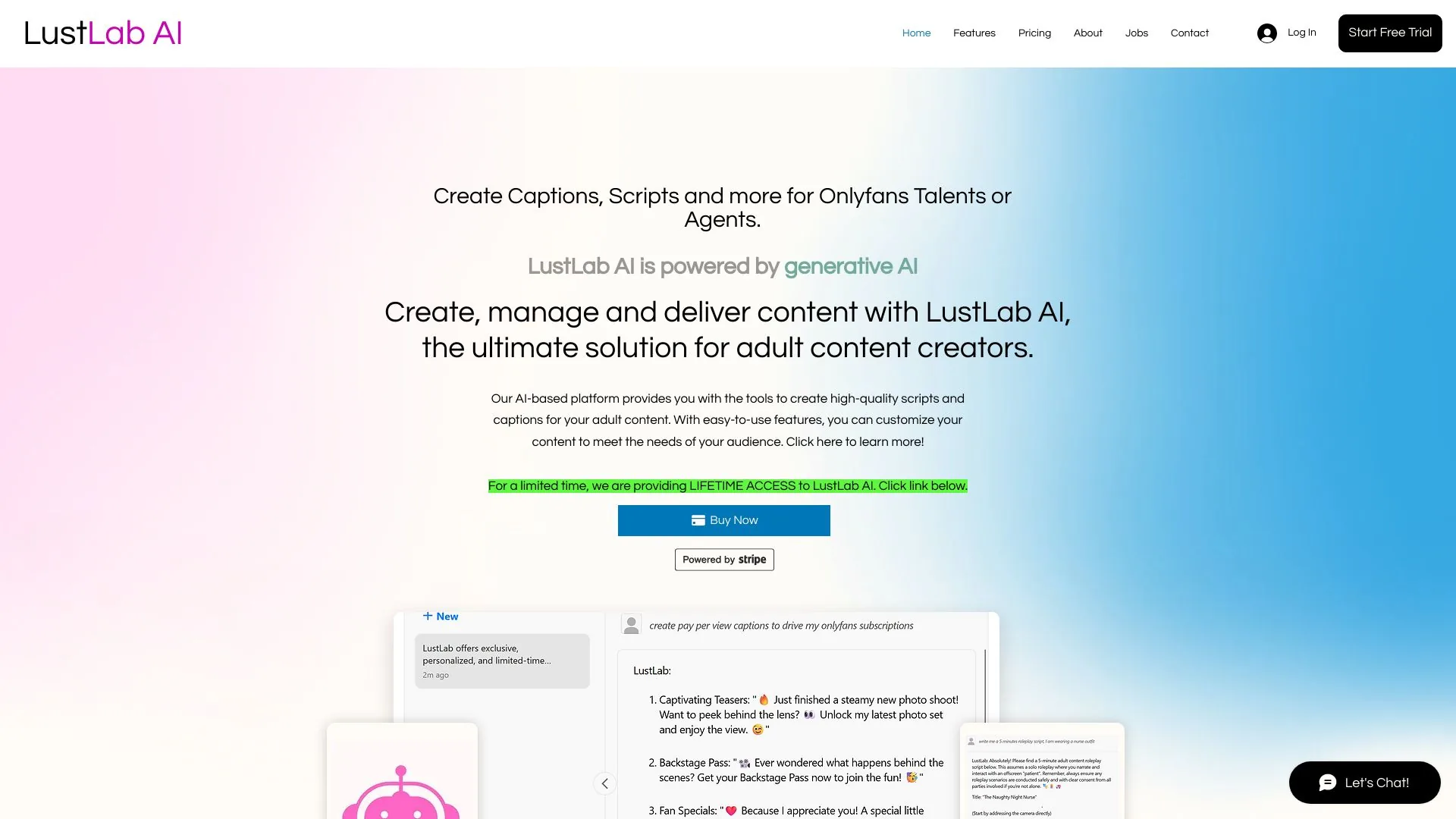 LustLab screenshot