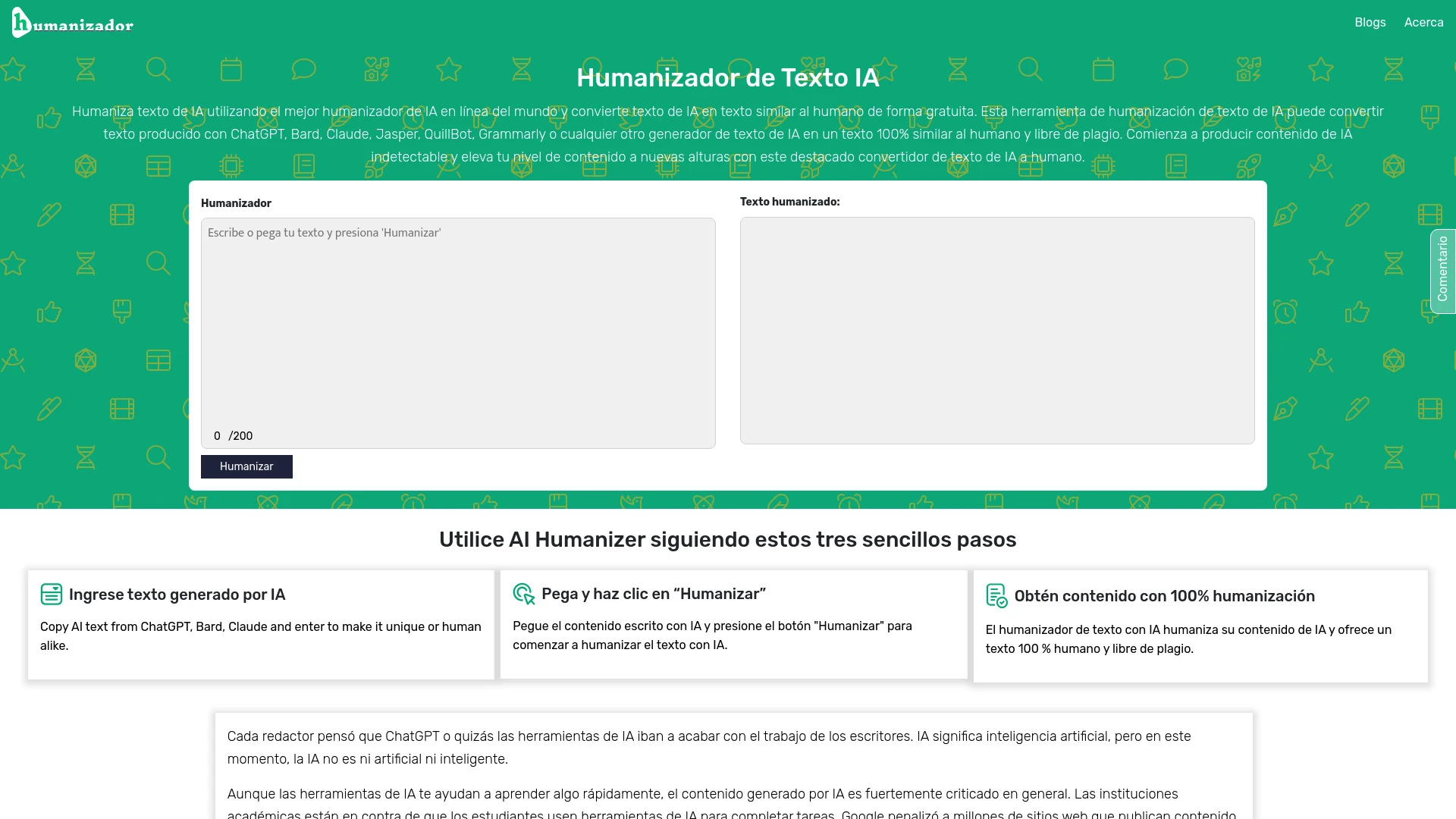 AI Humanizer screenshot