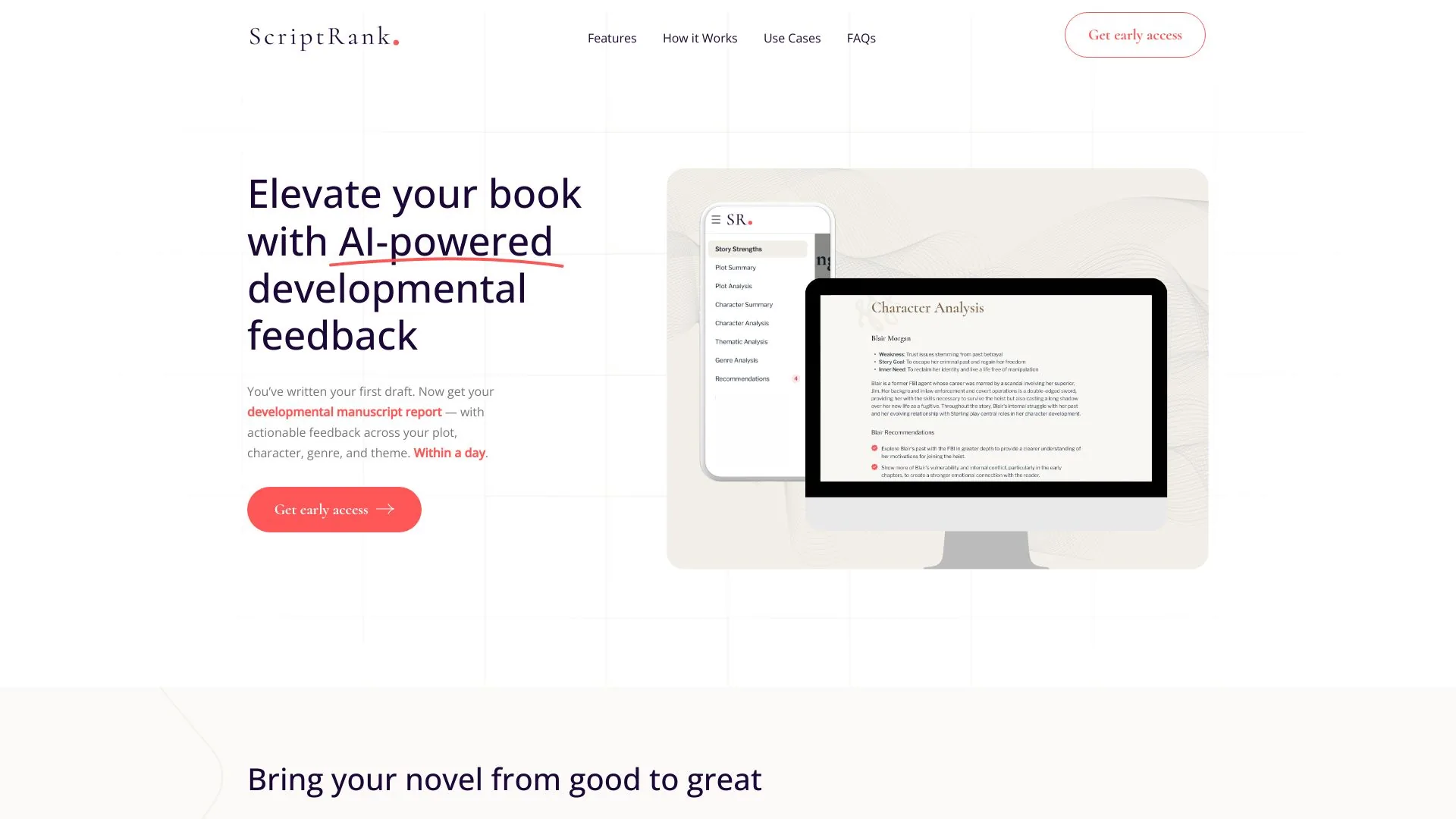 ScriptRank screenshot