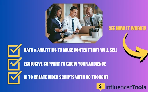 Influencer Tools screenshot