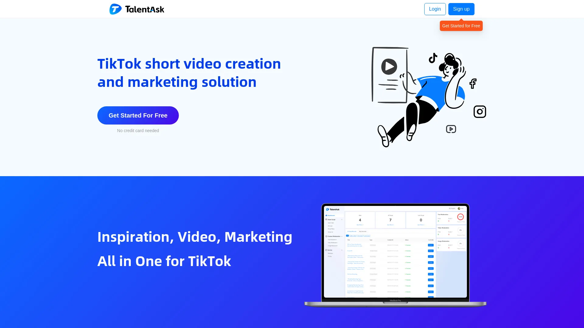 TalentAsk screenshot