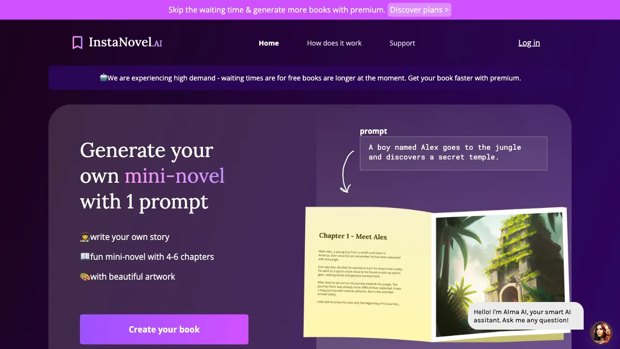 InstaNovel screenshot