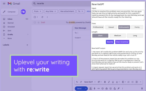 re:write screenshot