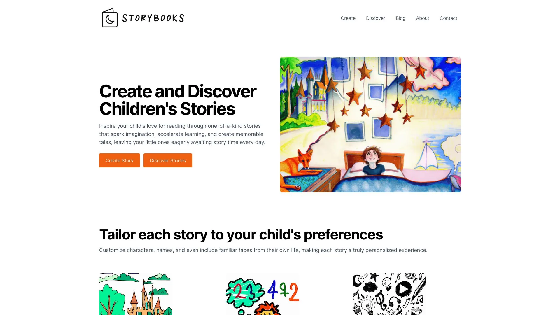Storybooks screenshot