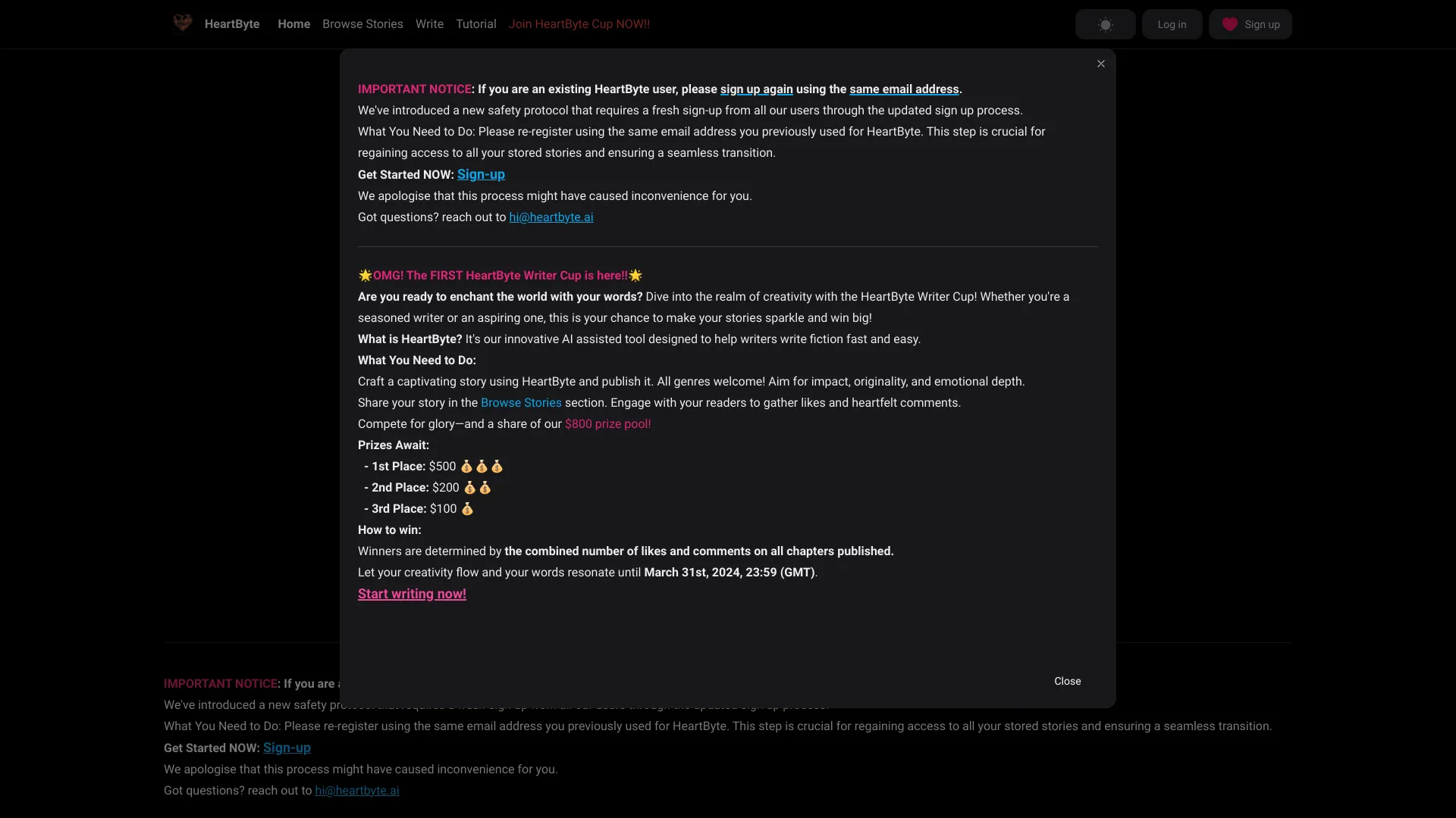 HeartByte screenshot