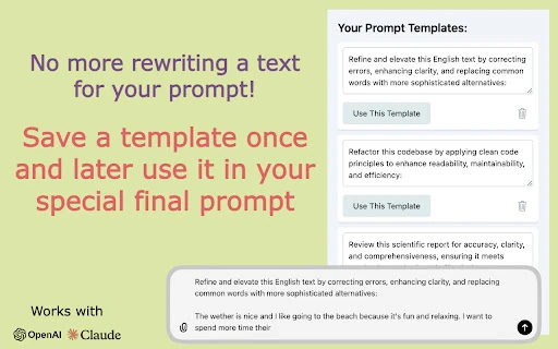 ParaPrompt screenshot