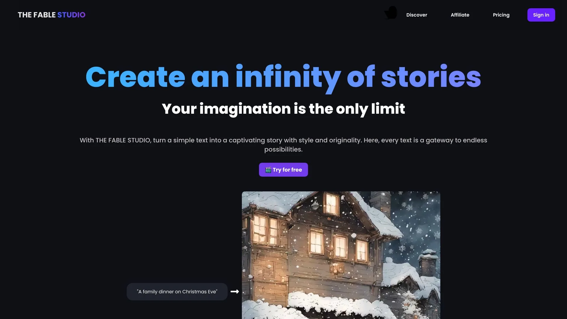 THE FABLE STUDIO screenshot