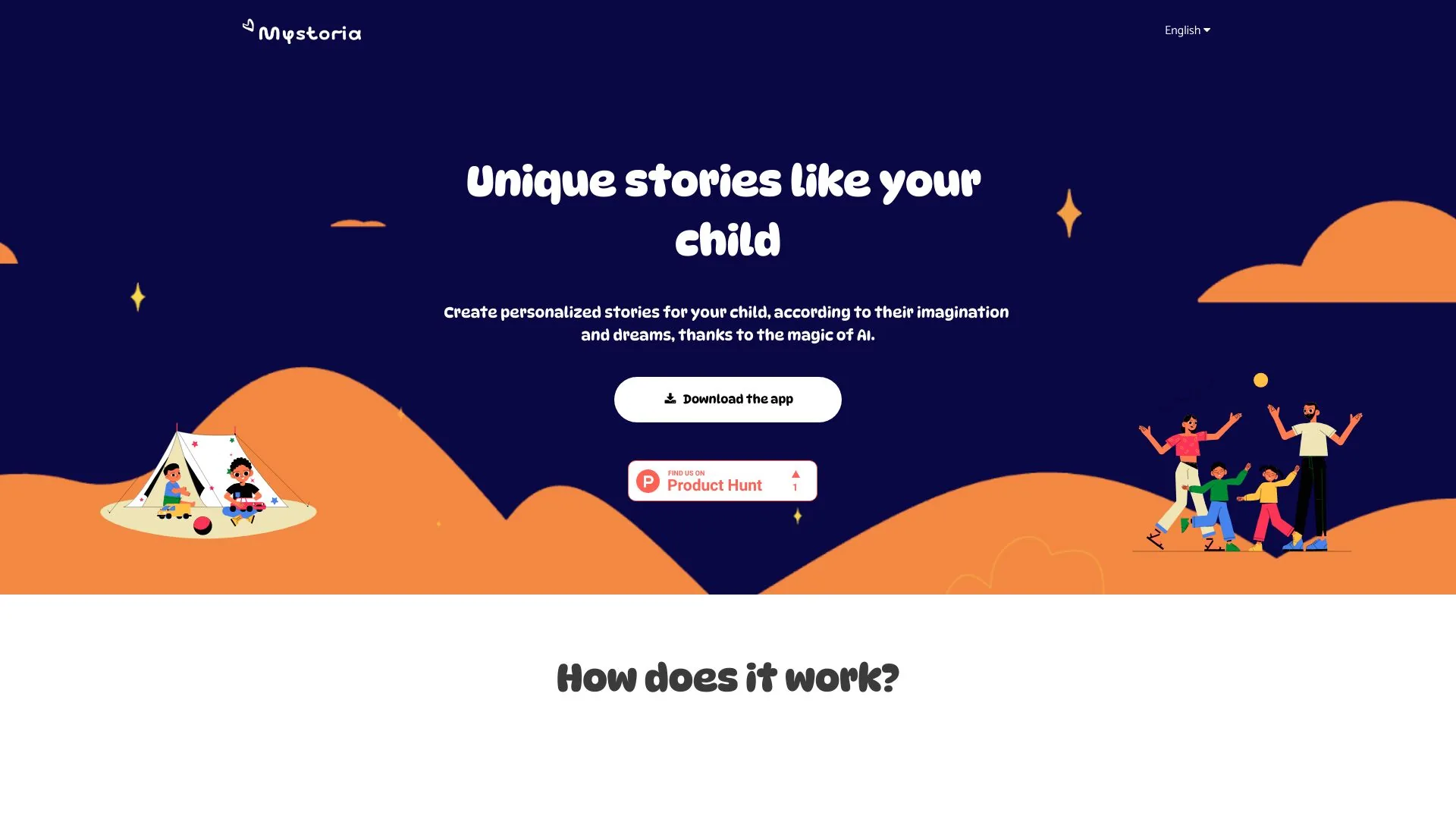 Mystoria.xyz screenshot