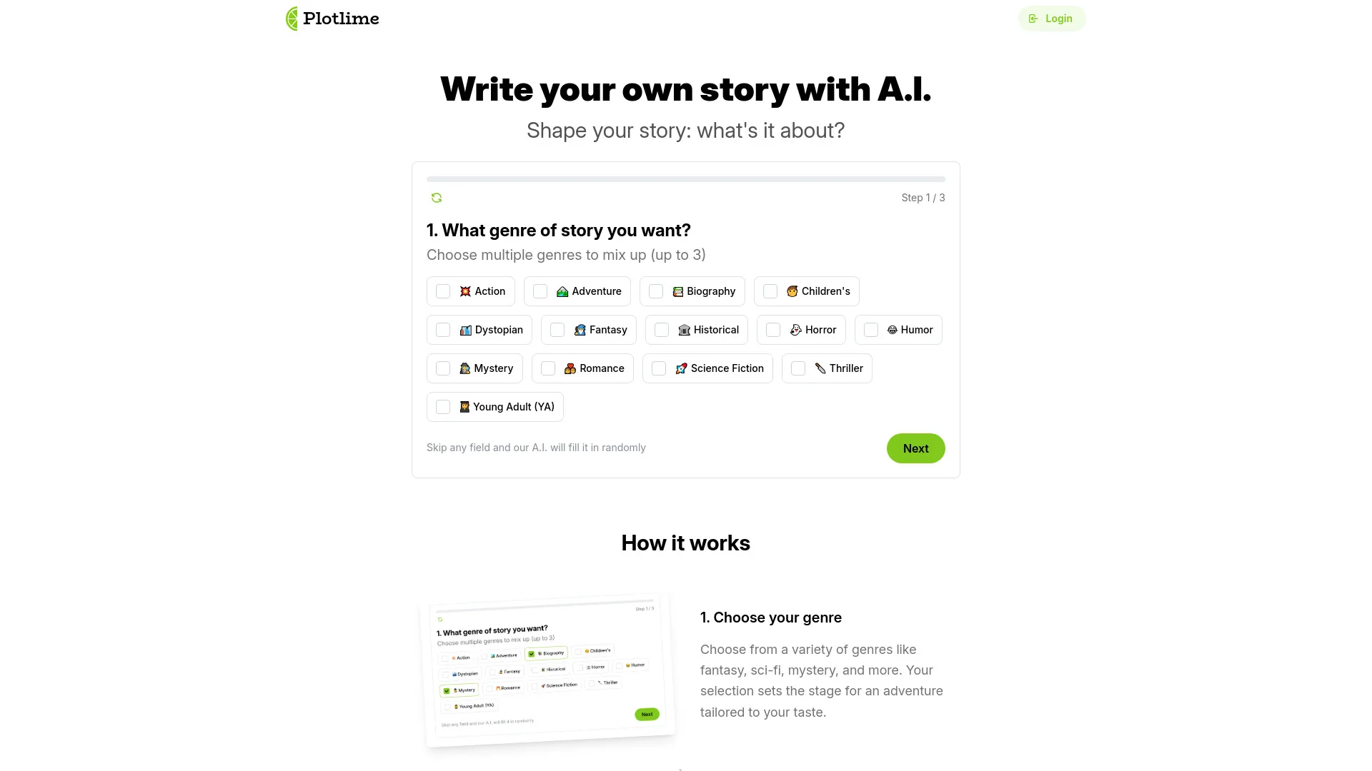 Plotlime screenshot