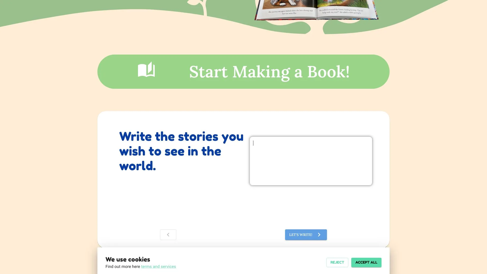 Your Own Story Book screenshot