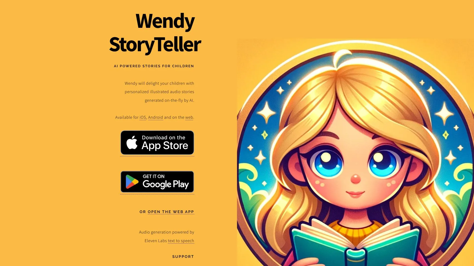 Wendy StoryTeller screenshot