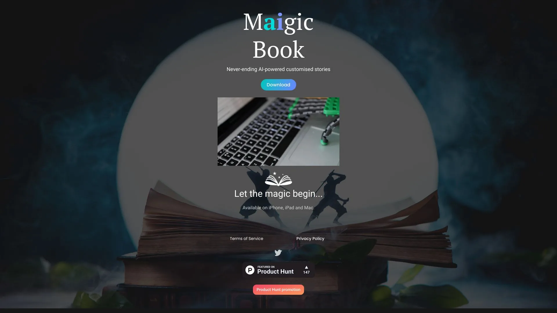 Magic Book screenshot