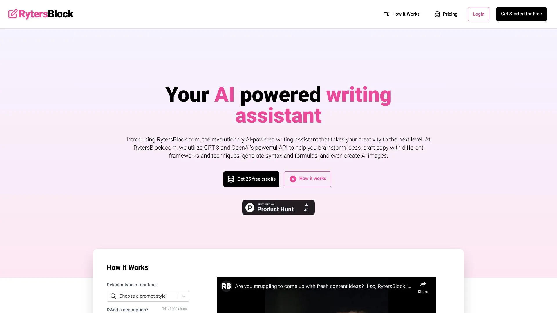 RytersBlock screenshot