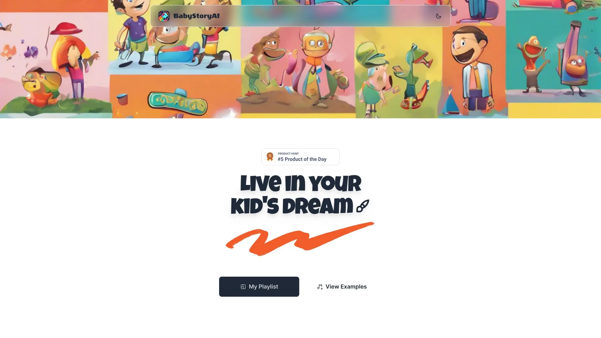 BabyStoryAI screenshot