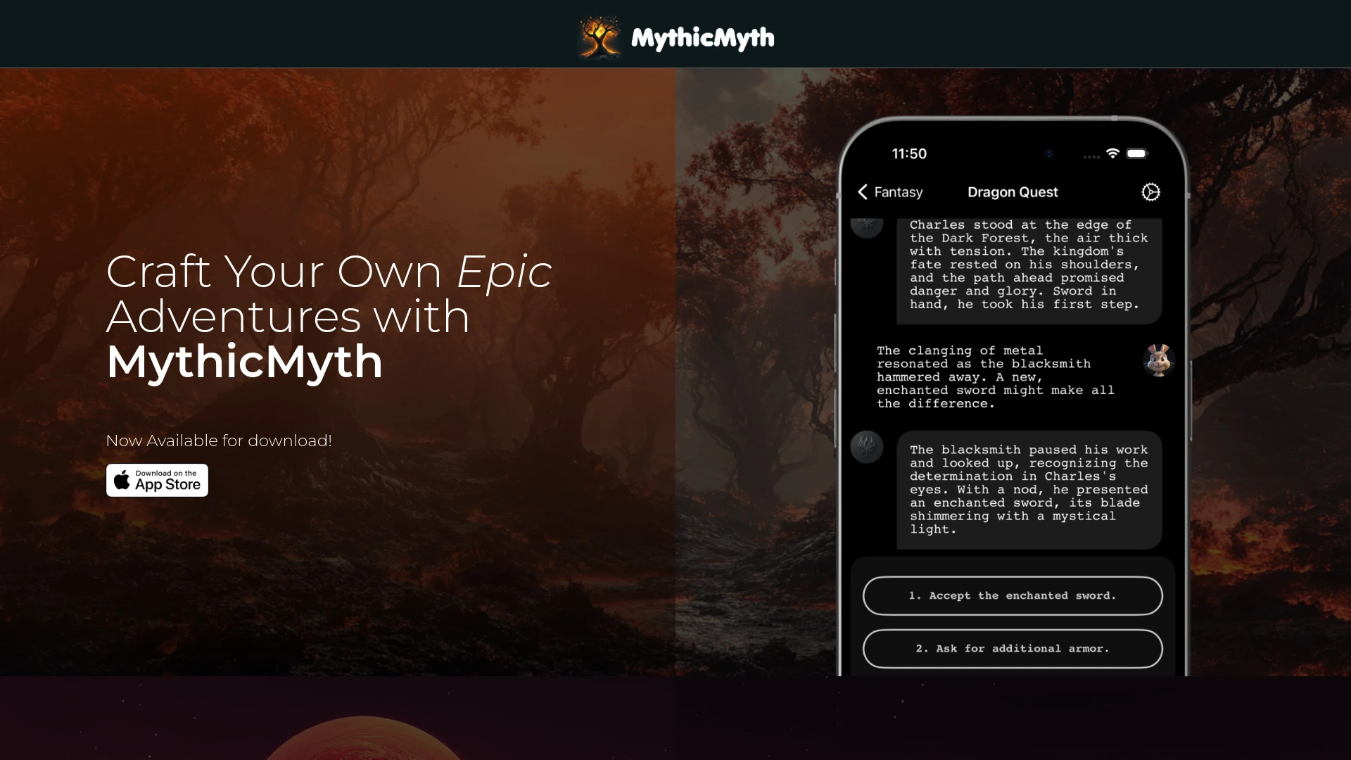 MythicMyth screenshot