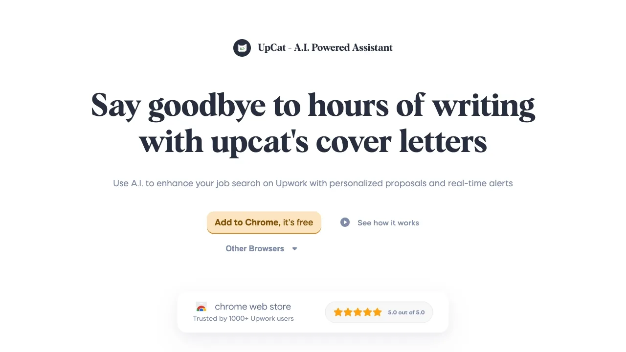 UpCat - Upwork Assistant screenshot