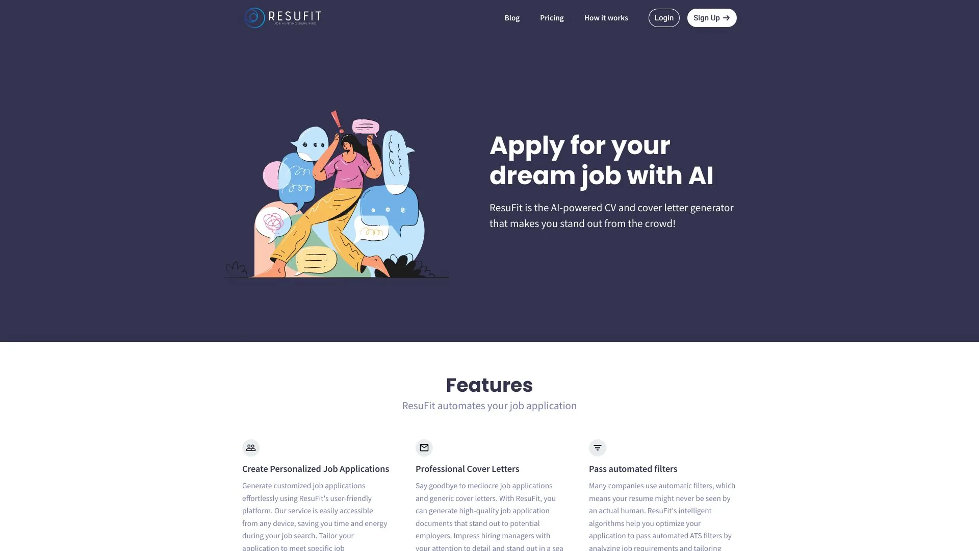 ResuFit screenshot