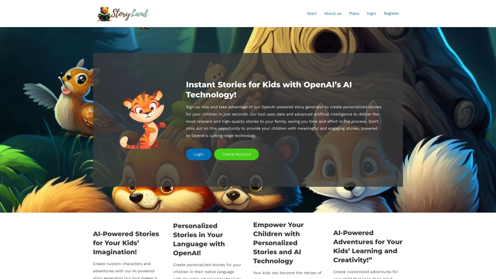 StoryLandAI screenshot