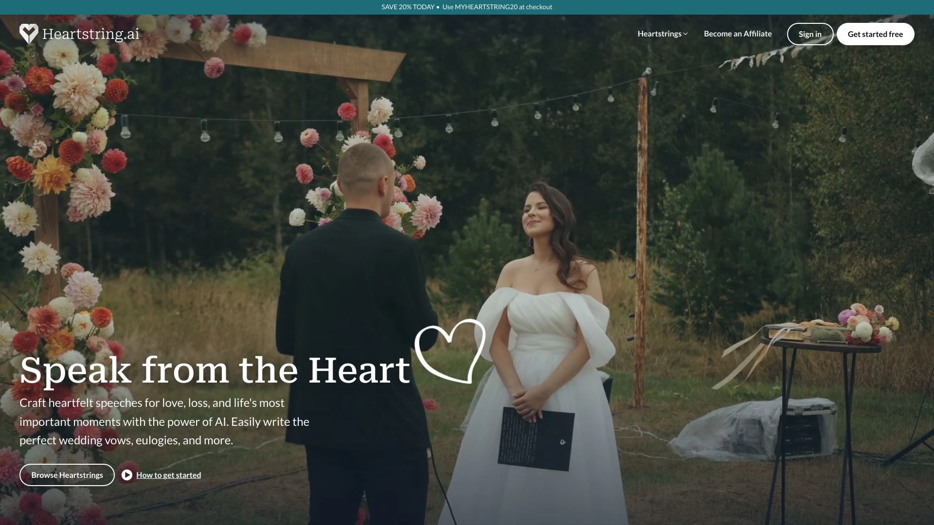 Heartstring AI screenshot