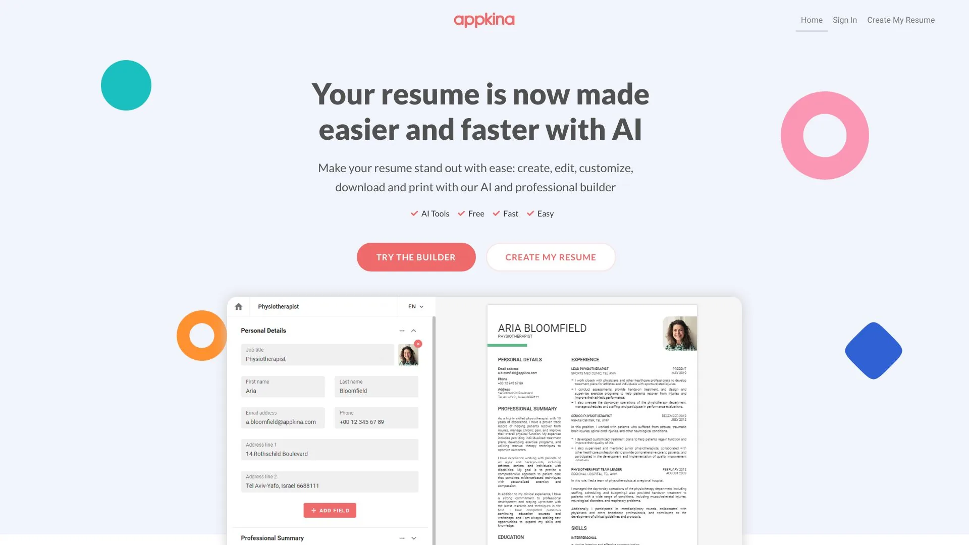 Appkina screenshot