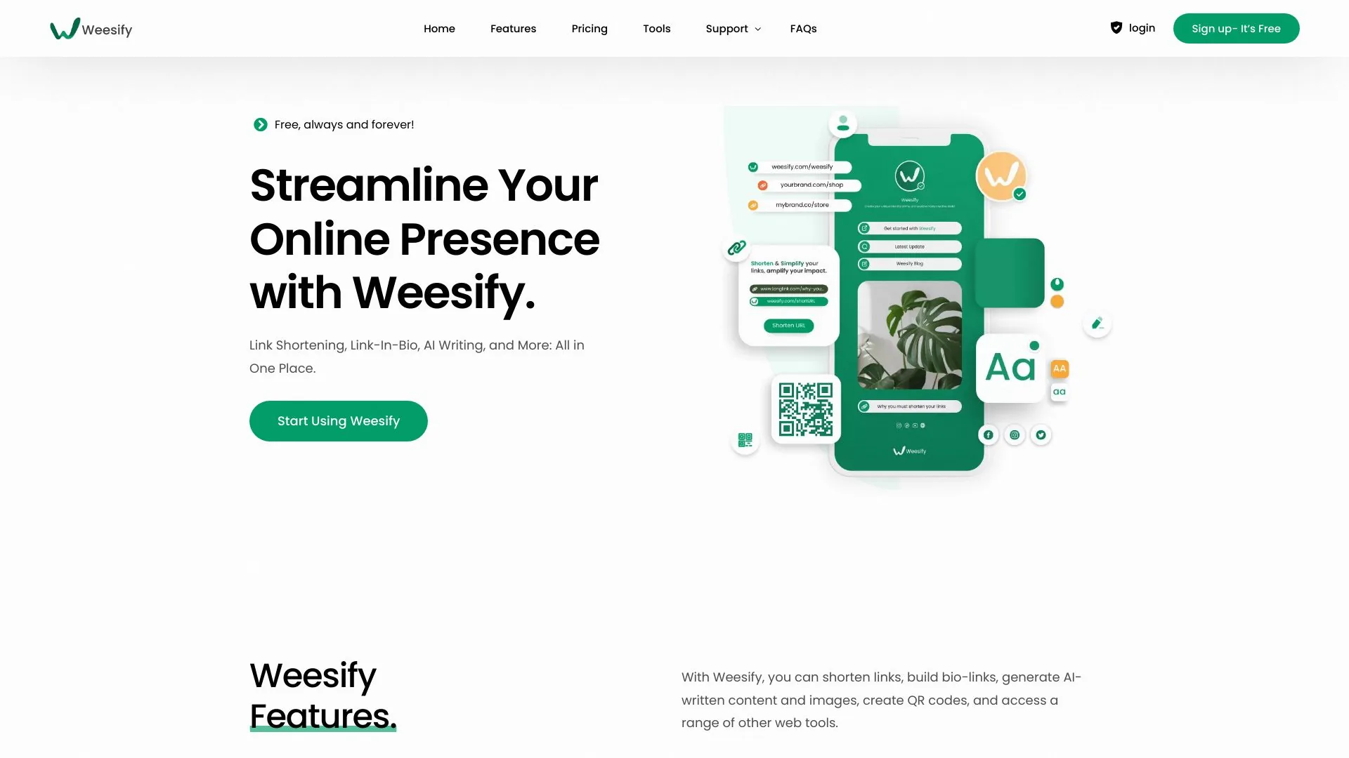Weesify screenshot