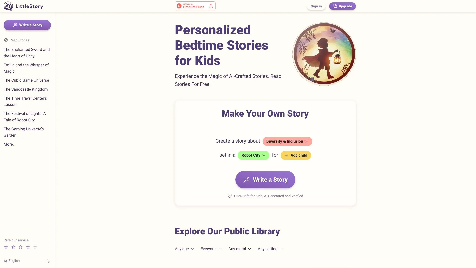 LittleStory screenshot