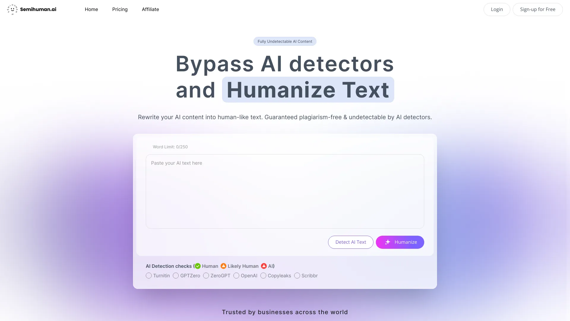 Semihuman AI screenshot