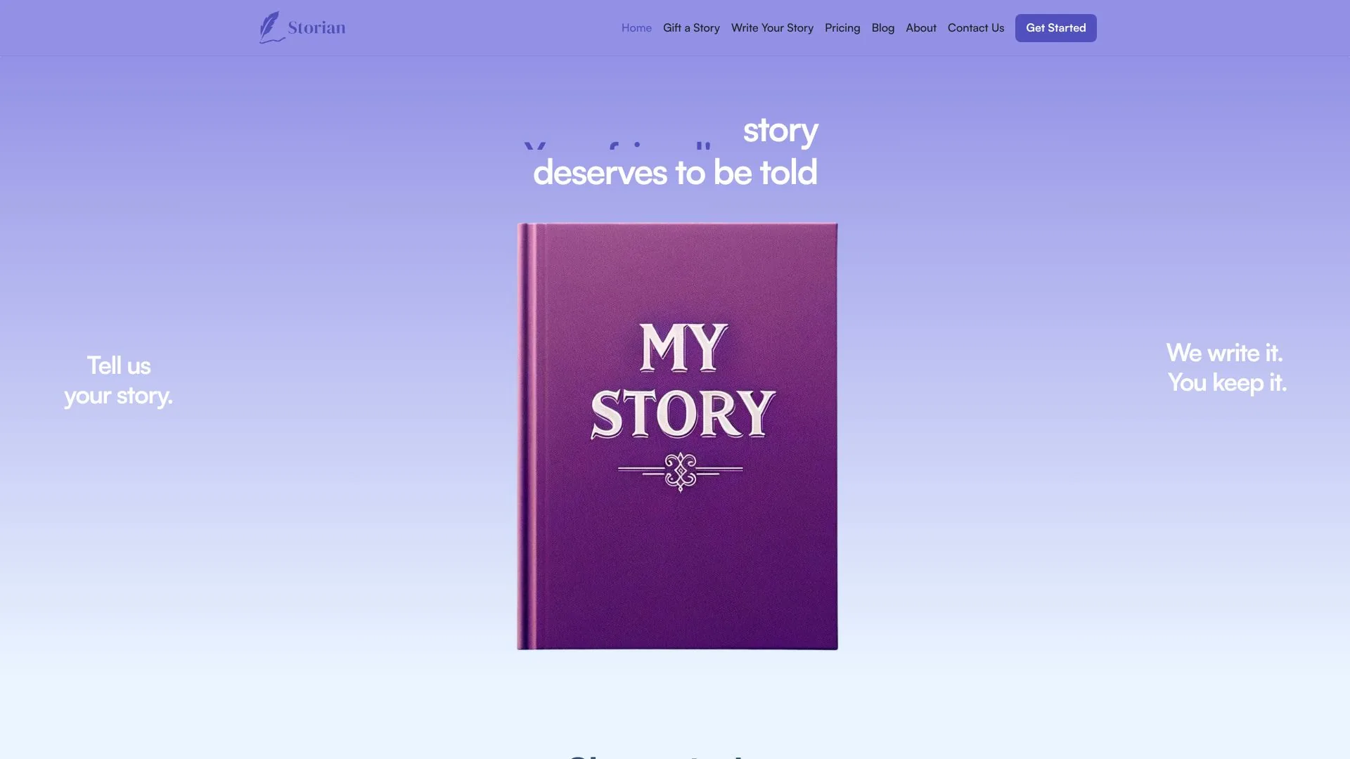 Storian screenshot