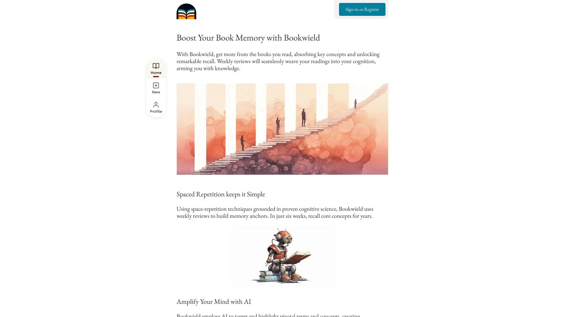 Bookwield screenshot