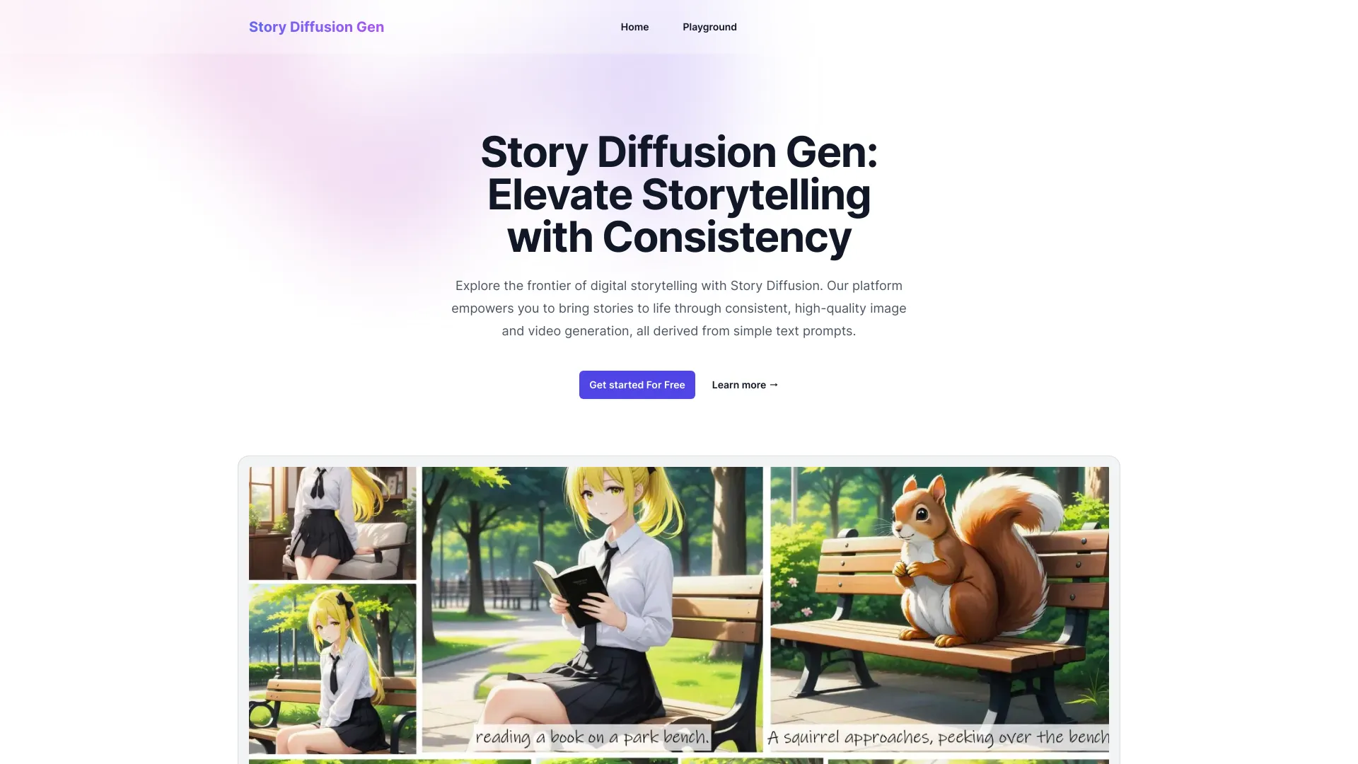 Story Diffusion Gen screenshot