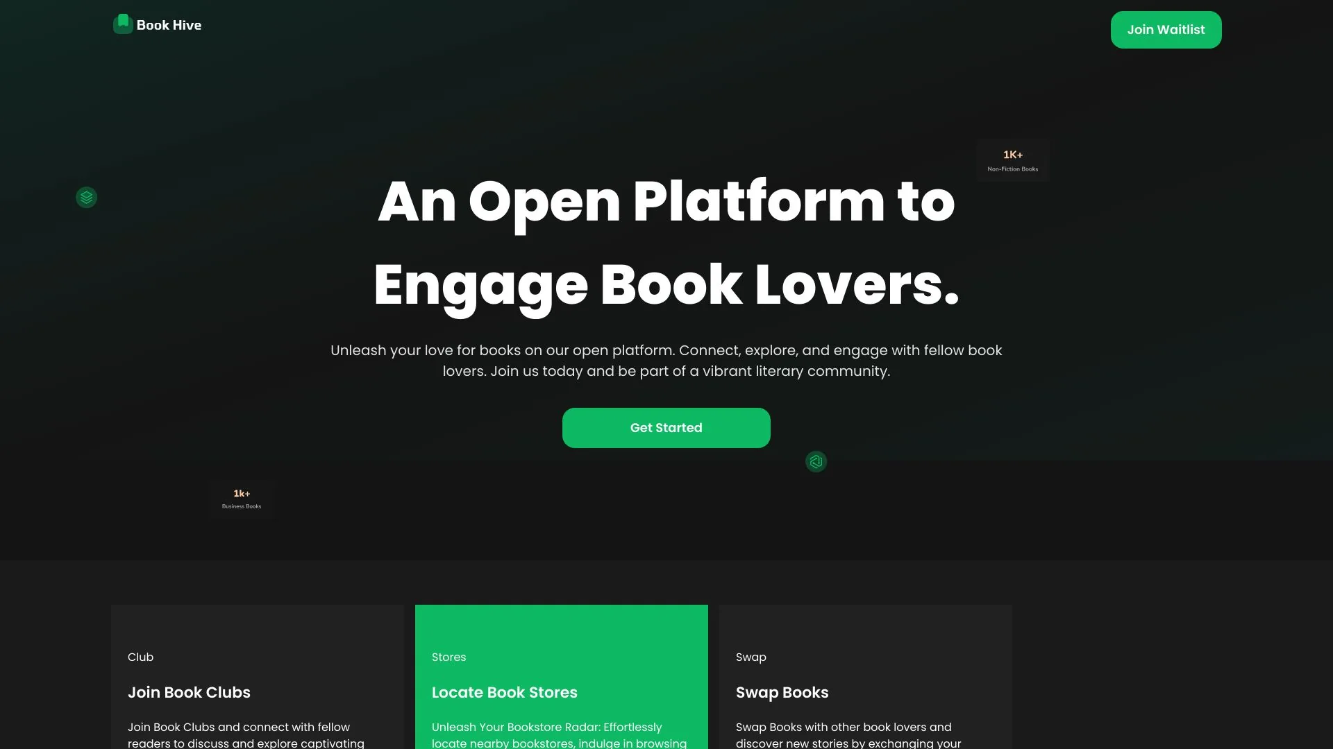 Bookhive screenshot