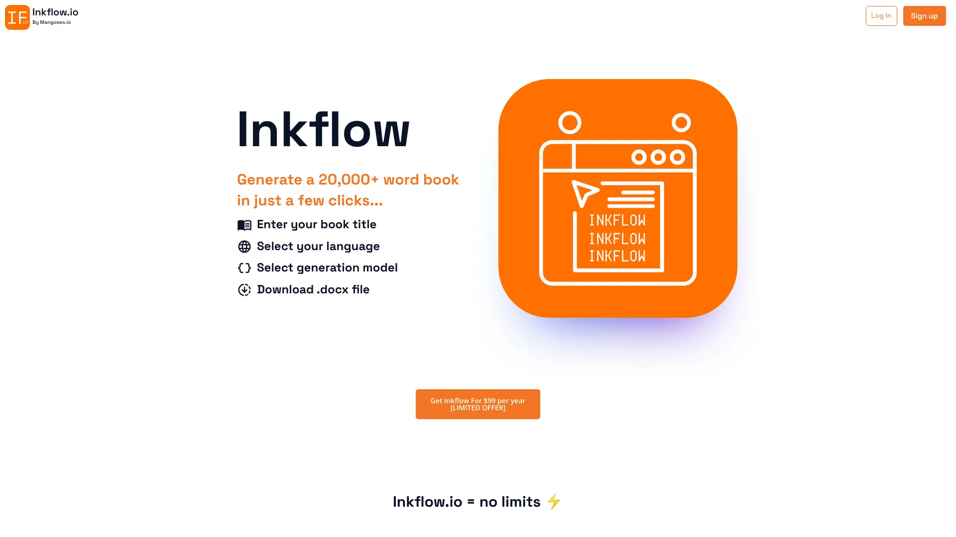 Inkflow screenshot