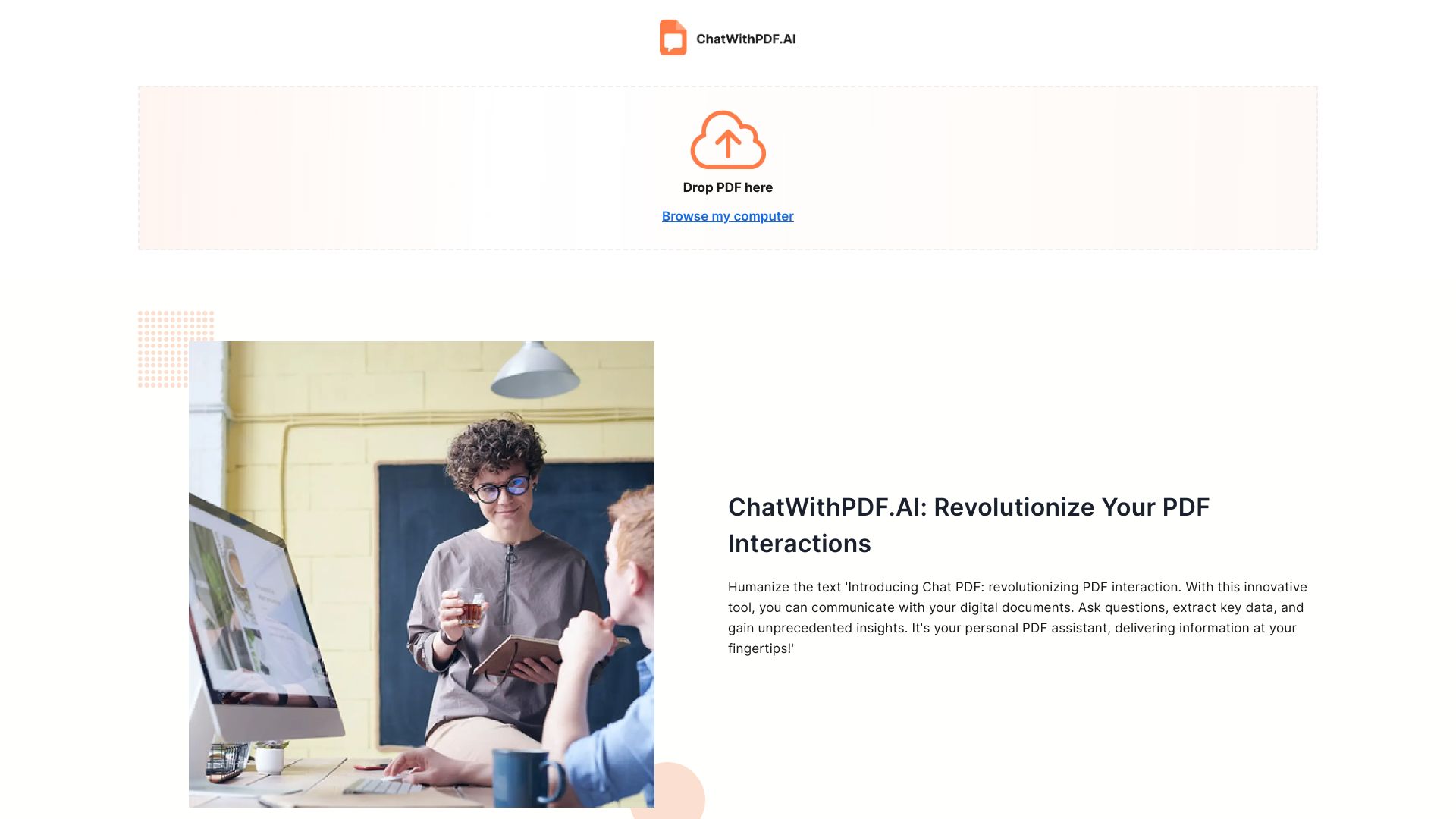 ChatwithPDF.AI screenshot