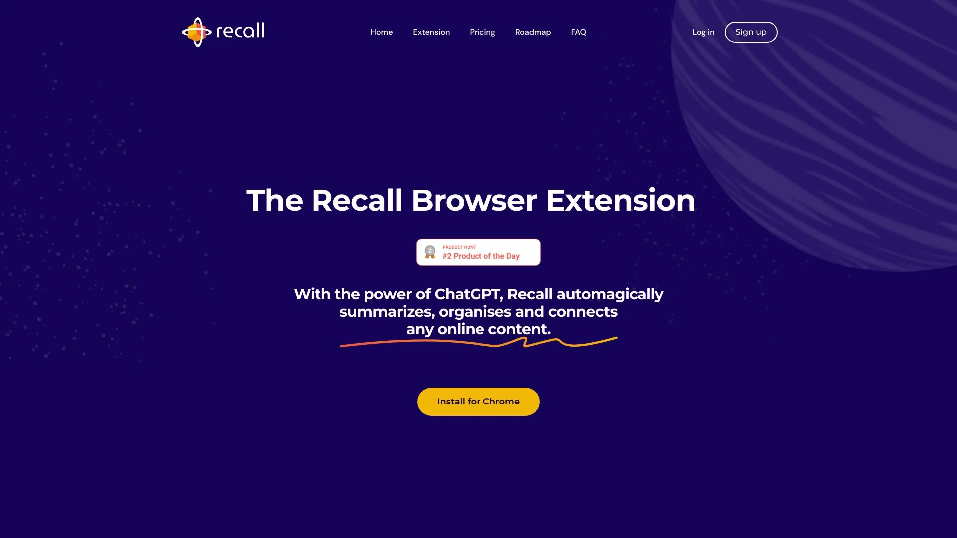 Recall - Your AI-Powered Knowledge Base screenshot