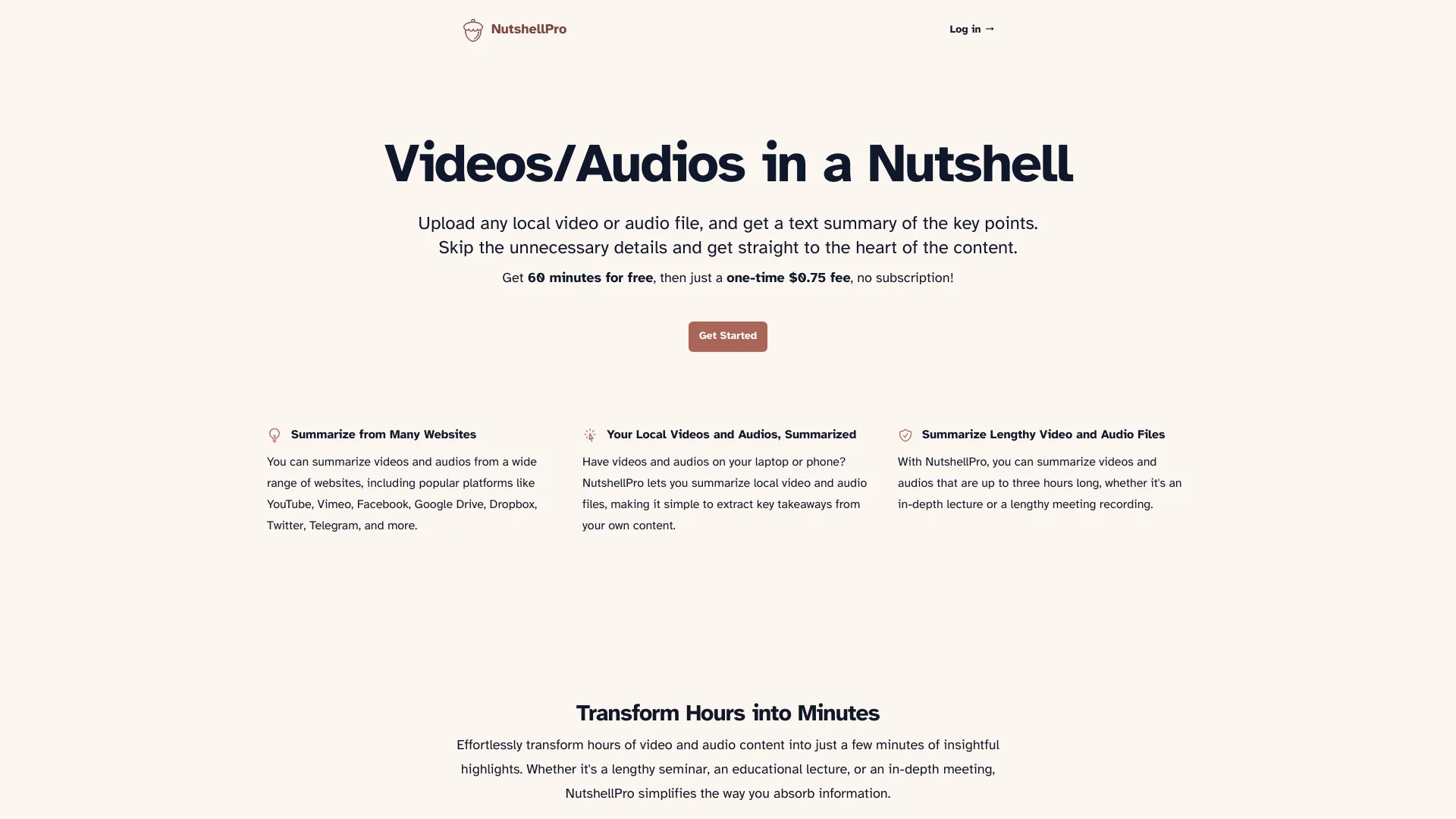 NutshellPro screenshot