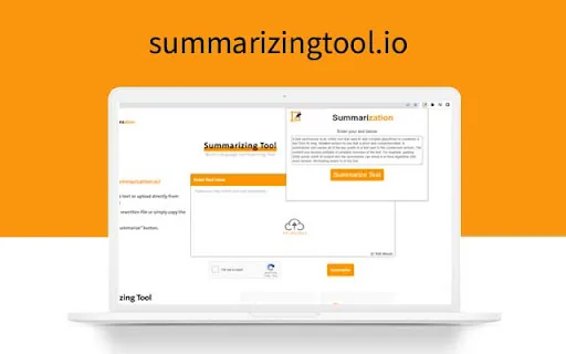 Summarizing Tool screenshot
