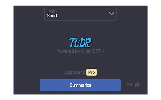 TLDR screenshot