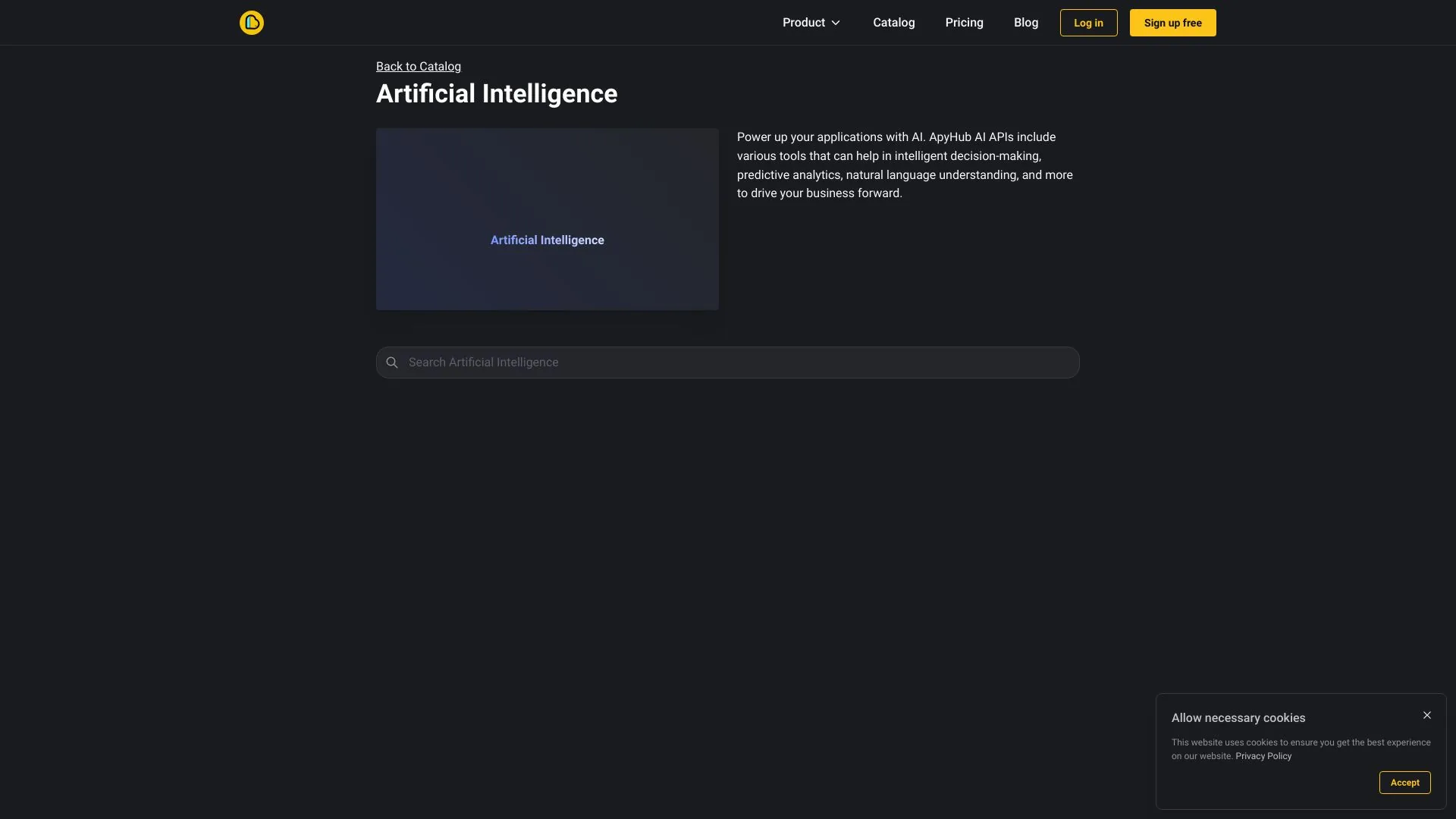 ApyHub screenshot