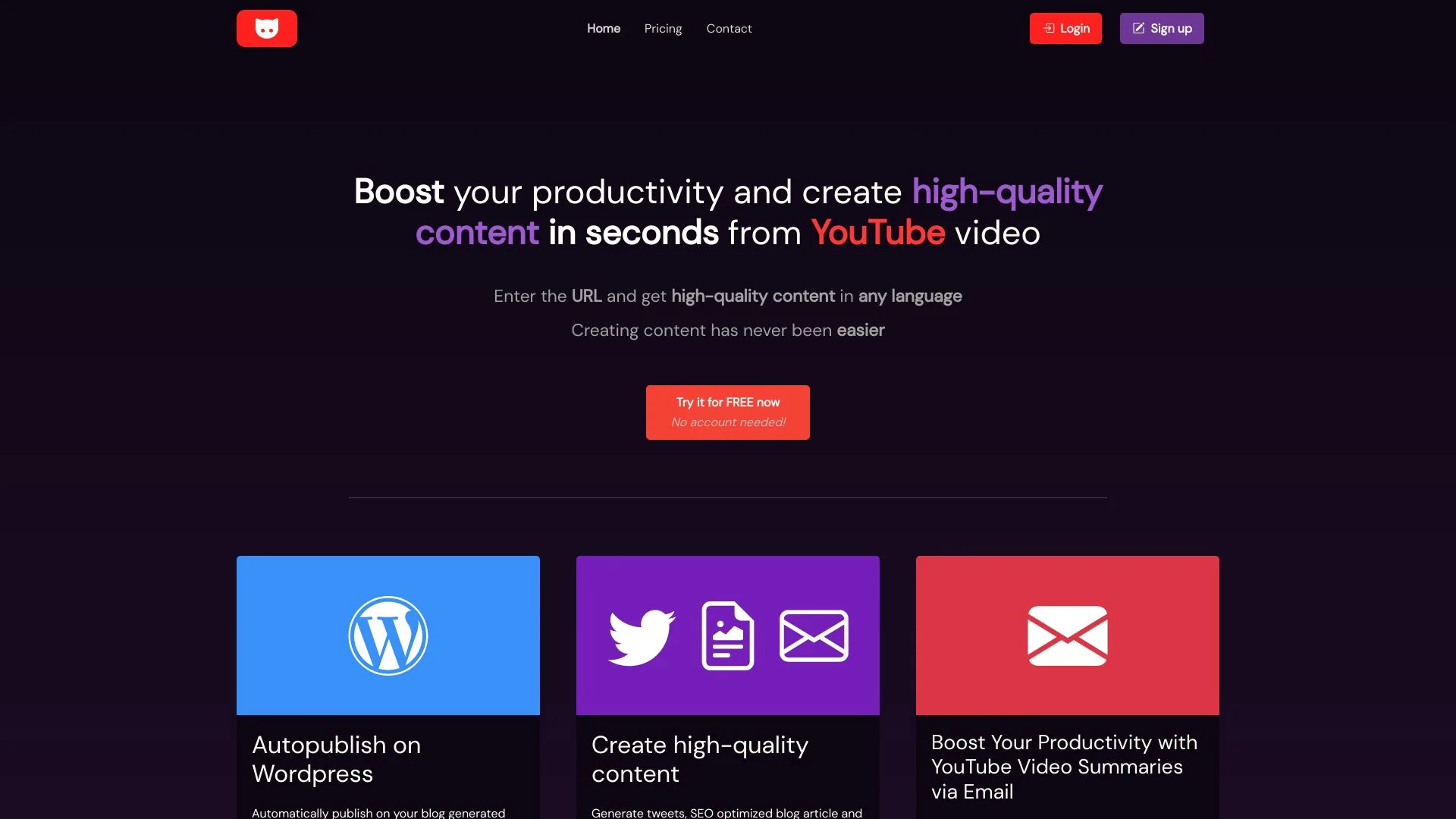 YT Copycat screenshot