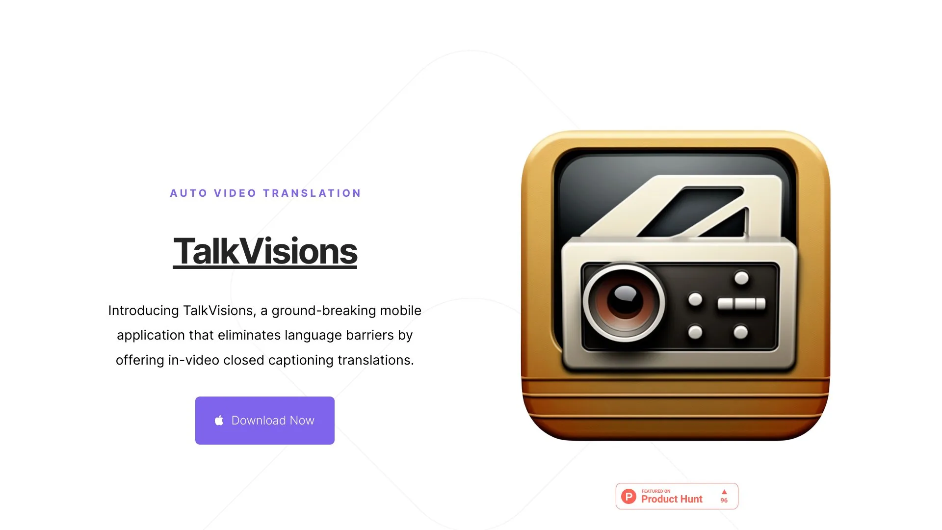 TalkVisions screenshot